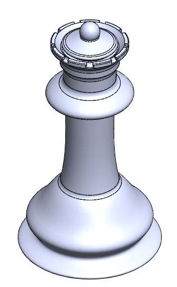 stl queen here|Free STL file Chess piece (queen) ♟️・3D print object to .